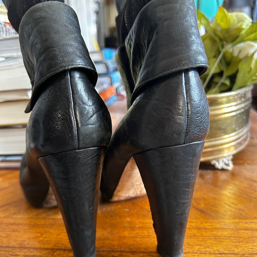 Loeffler Randall Black Lucy boots 10.5 - Picture 5 of 16
